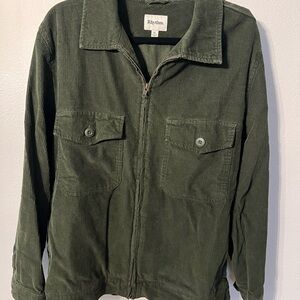 Rhythm Forest Green Corduroy Jacket